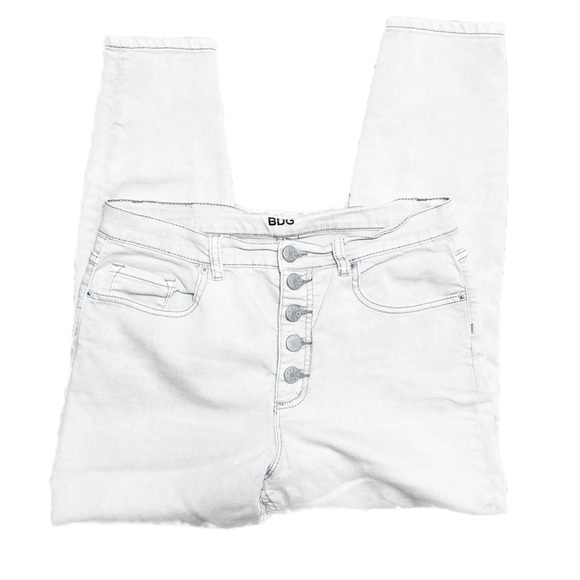 BDG Urban Outfitters Womens High Rise Twig Glacier Button Fly Skinny Denim Jeans - Picture 5 of 16